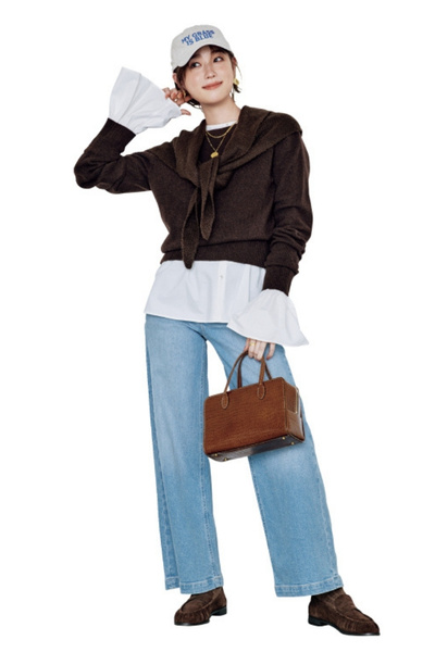 【2/23のコーデ】ラフになりがちなデニムコーデ、どこで差をつける？