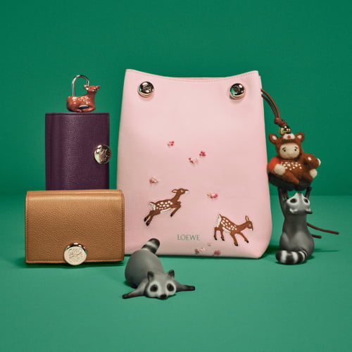 シカ ペブル ポーチ