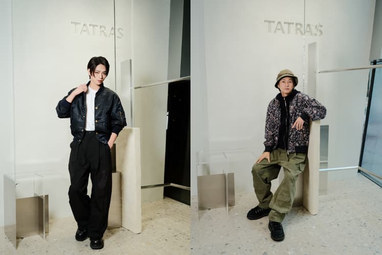 岩瀬洋志さん(DELFI着用)窪塚洋介さん(CORINTO着用)