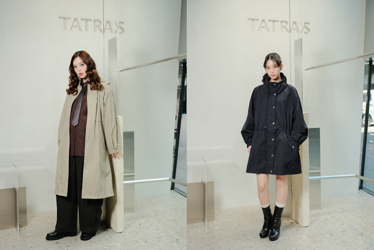 藤田ニコルさん(FLORINA着用)森川葵さん(OLVONA着用)