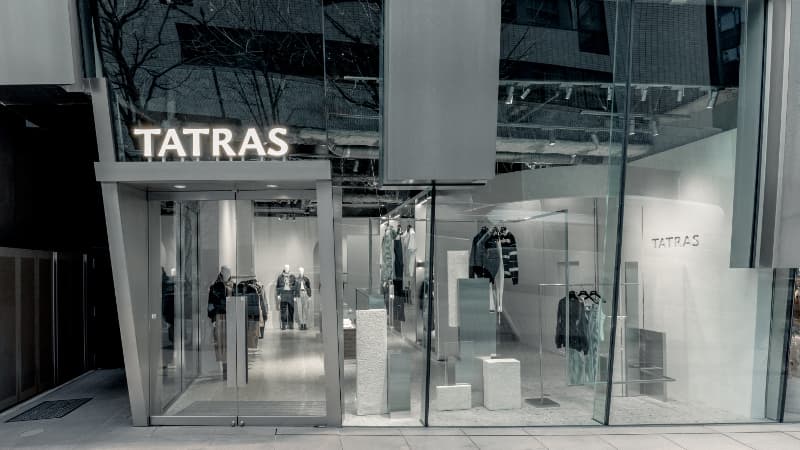 タトラス銀座店外観