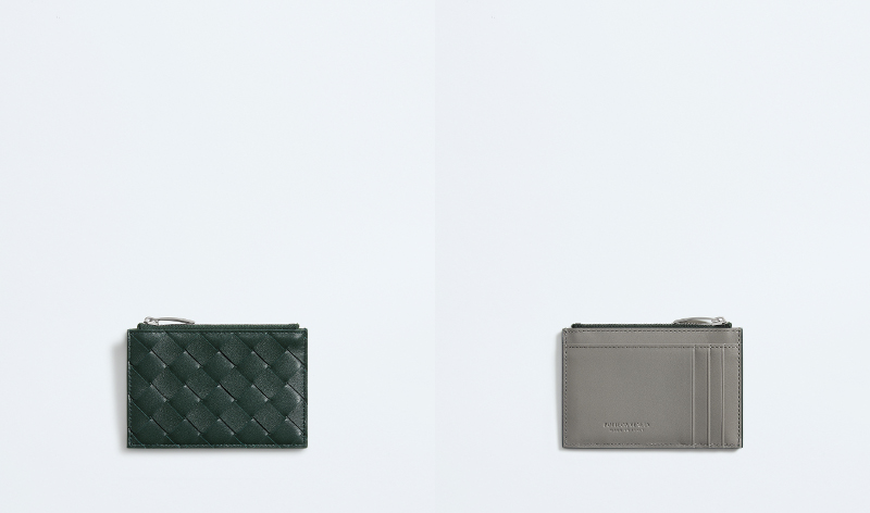 イントレチャート ファスナーカードケース