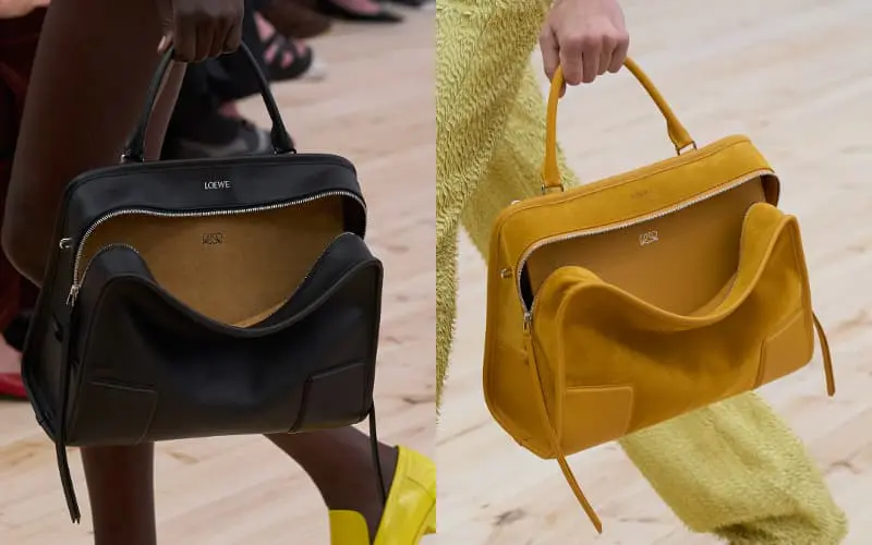 ブラックとイエローの着用画像