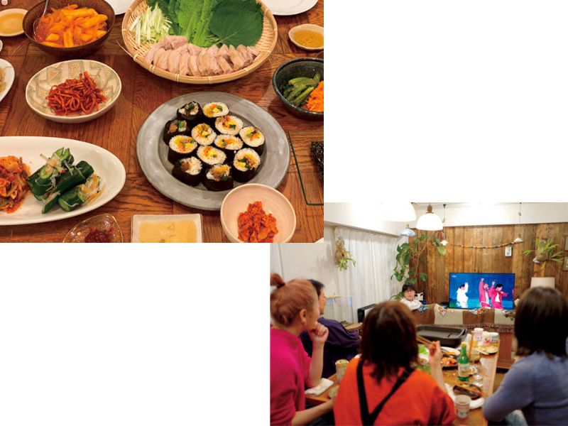 〝韓国渡航気分〟パーティ