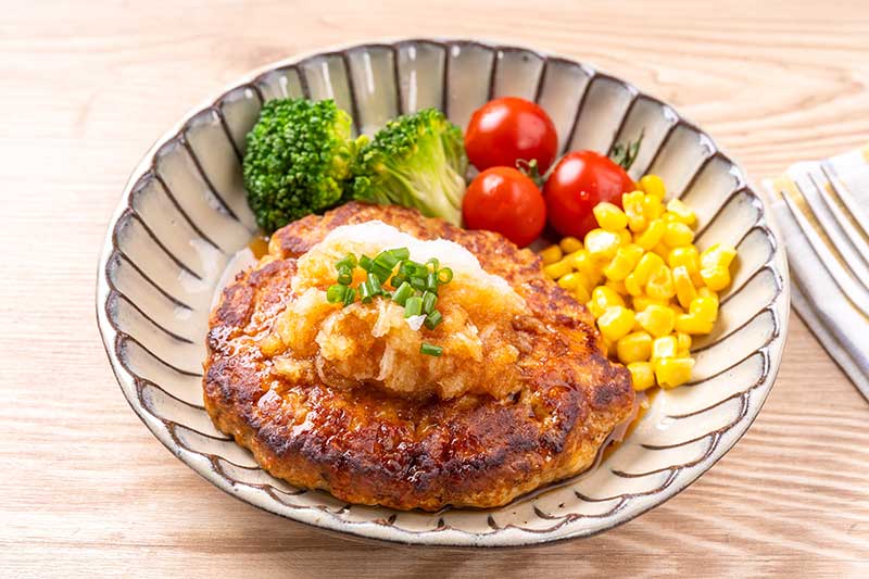 豆腐ハンバーグ おろしポン酢