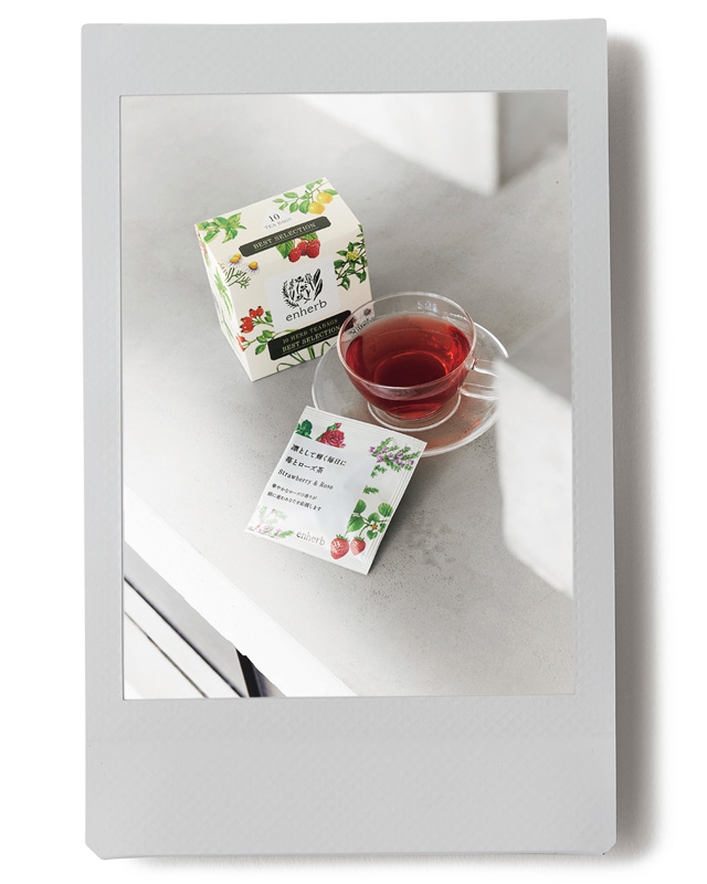 「enherb」のハーブティー