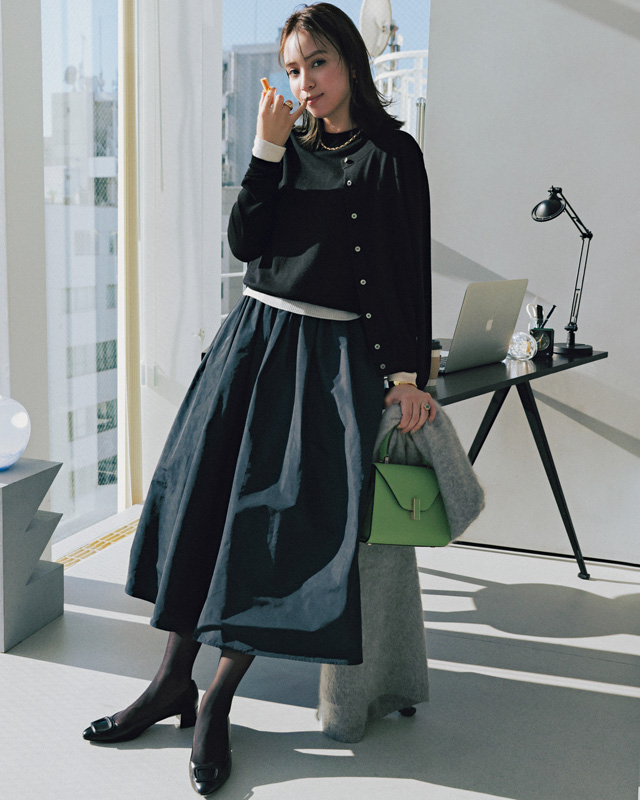 セレクトショップのオリジナルアイテムコーデ