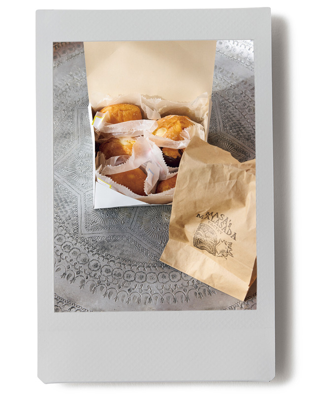 「マサズマラサダ」のマラサダ