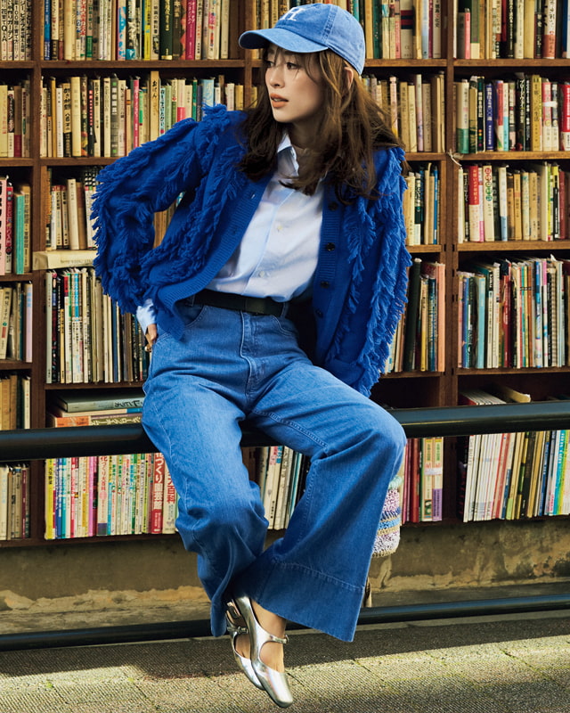 神保町×春色コーデ