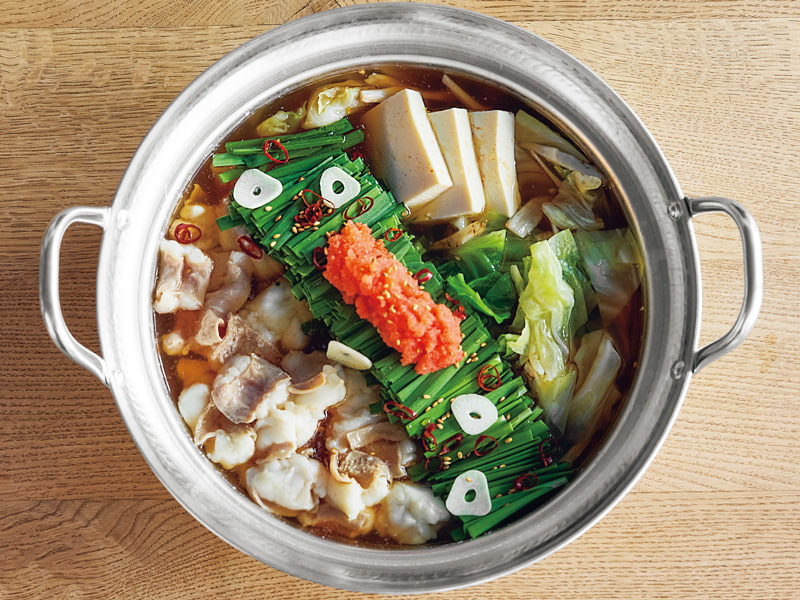 「博多あき津゛」の極みだし明太もつ鍋