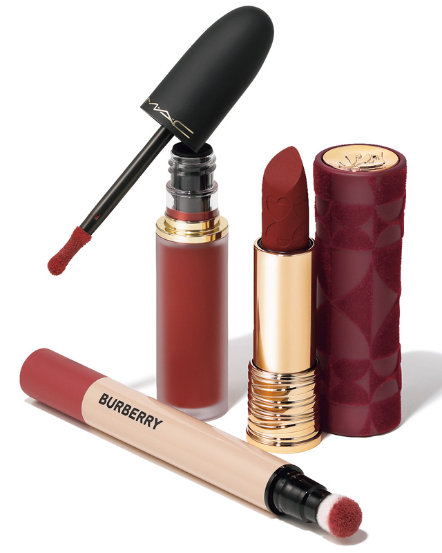 クラシックレッド×マットリップ