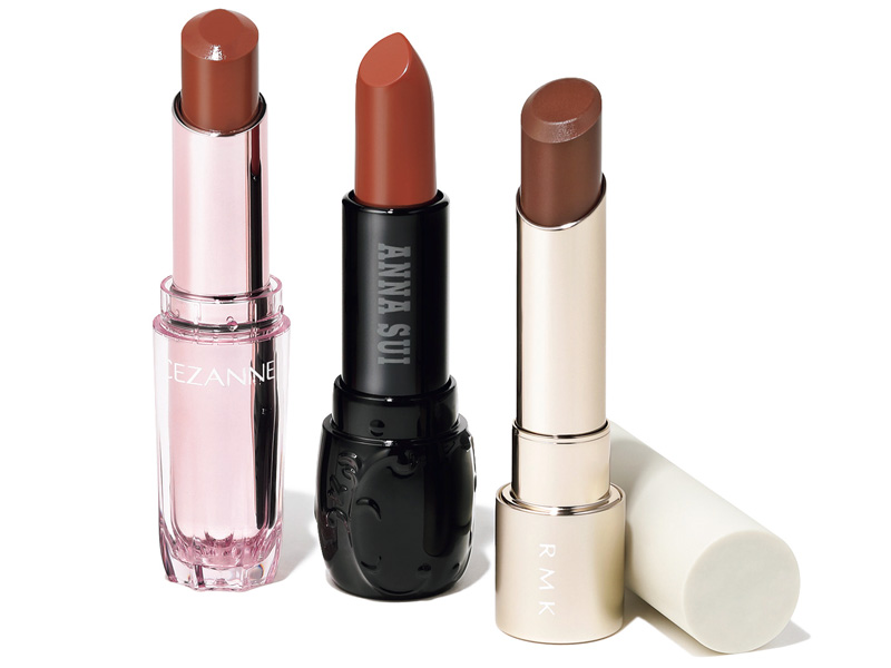 「むっちりブラウン×ツヤフィルムリップ」