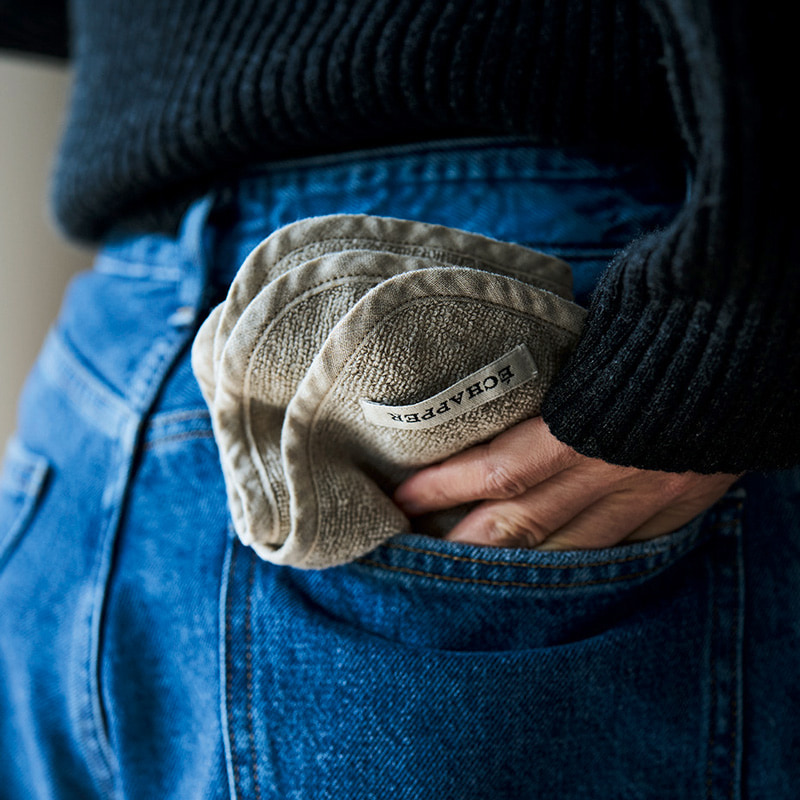 ÉCHAPPERのハンカチ