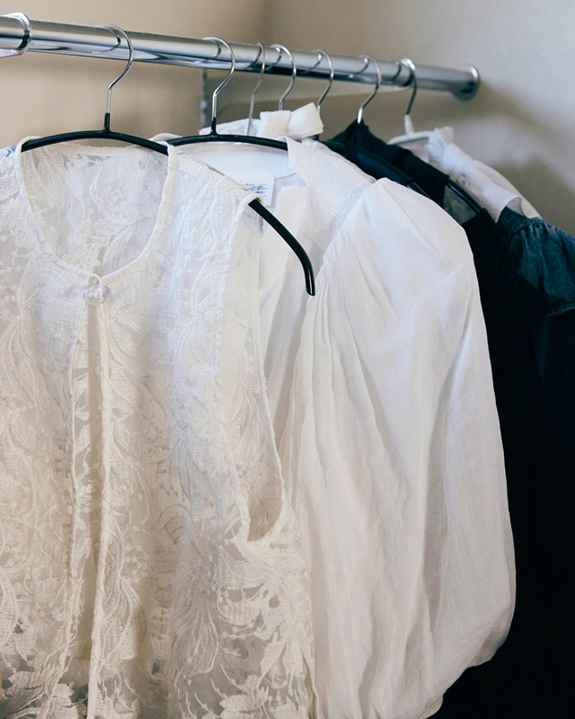 石岡さん クローゼット