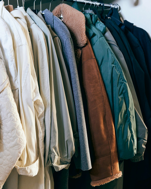 石岡さん クローゼット