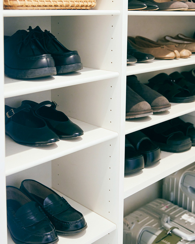 石岡さん クローゼット