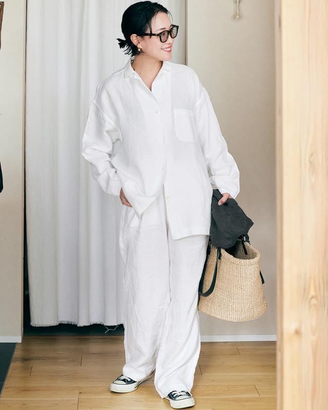 石岡さん 春コーデ