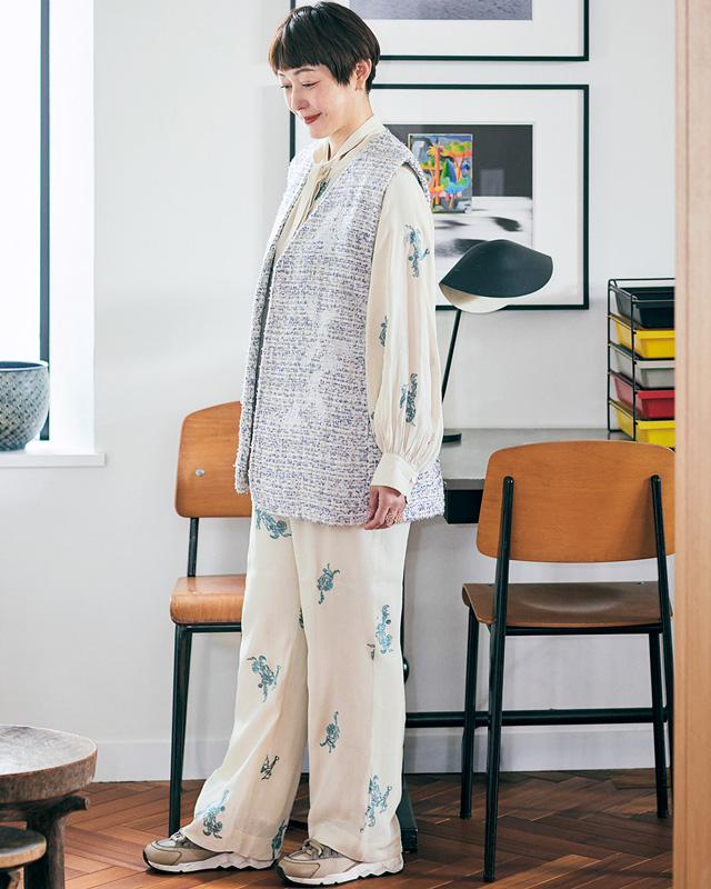 神さん 春コーデ