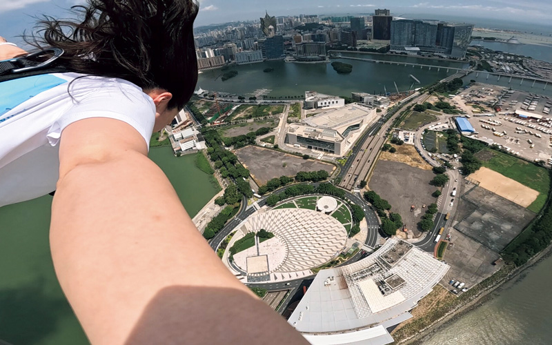 中国・マカオタワー（碓田凜子さん・28歳）