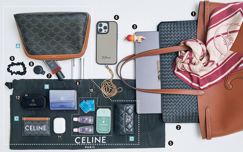 クララ・ブランさん バッグの中身