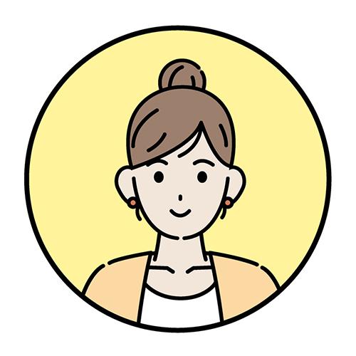 結衣ちゃんママのイラスト