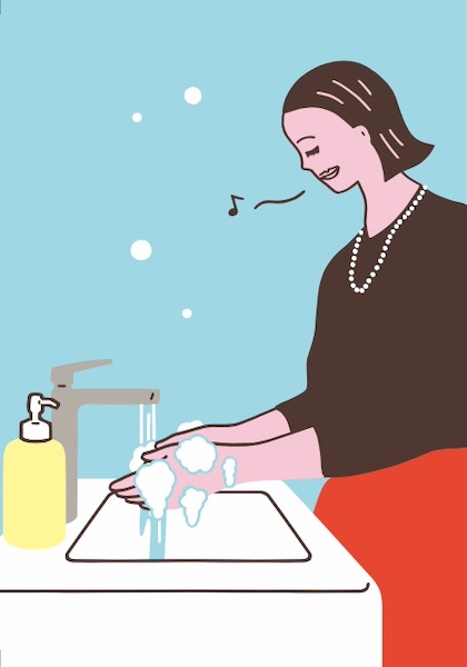 手洗い　イラスト