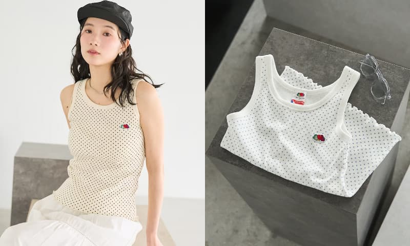 別注 ドットフライスタンクトップ