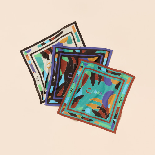 ノベルティのスカーフ