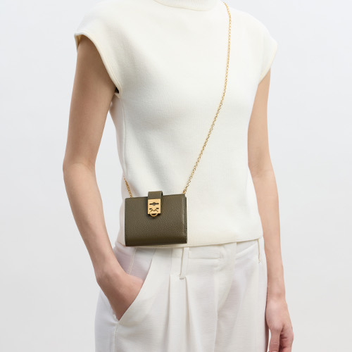 Stance Flap Wallet Moss