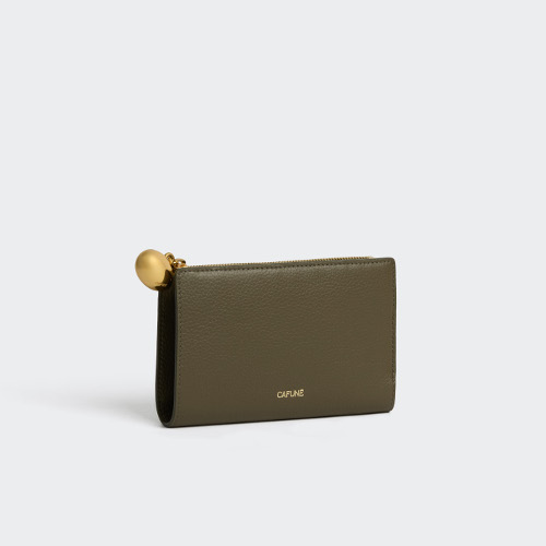 Egg Long Wallet Moss