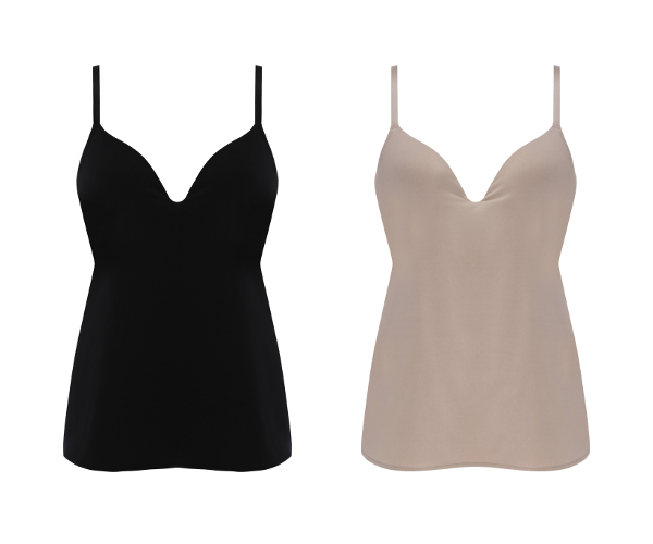 カップ付きキャミ