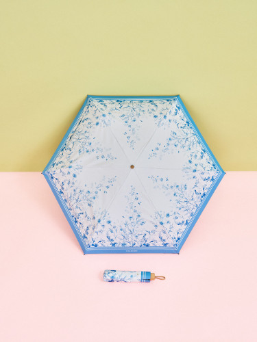 セルフォード　花柄　サックス