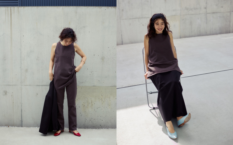 ブラウン着用画像