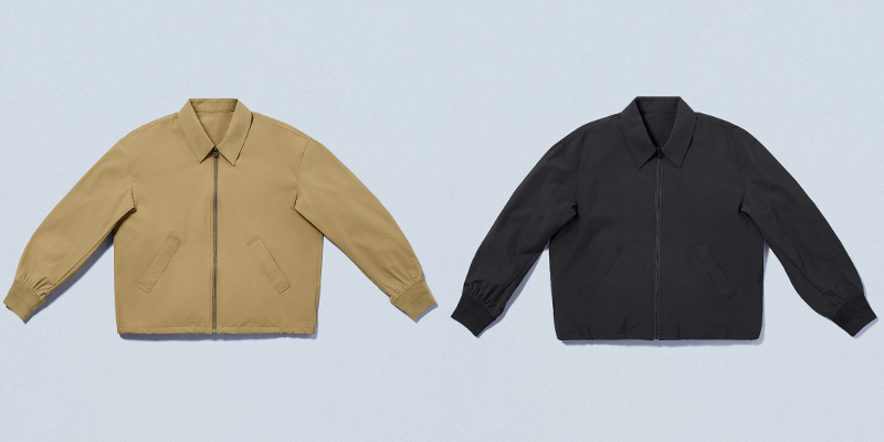 ジップアップジャケット