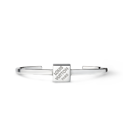 ブレスレット・LV キューブ シルバー