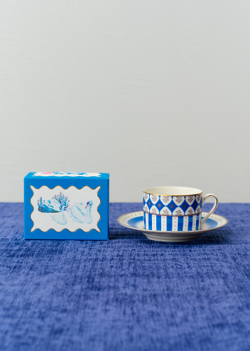 Blue Tea Time Set - Sable & Mug