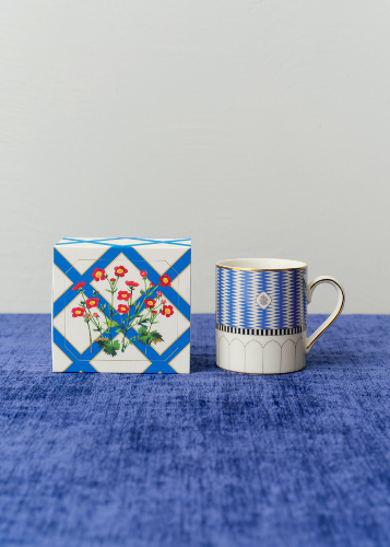 Blue Tea Time Set - Tigre & Cup and Saucer