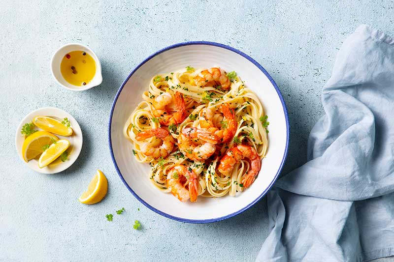 えびのレモンスパゲッティ