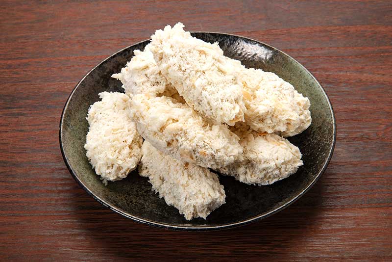 あげる前のカキフライ