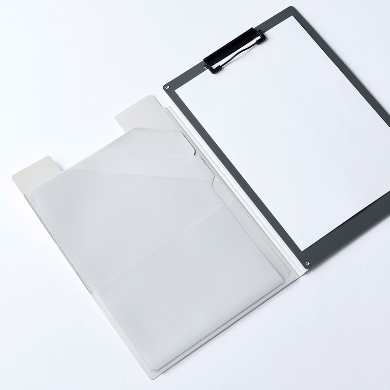 コクヨの「書類すっきりクリップホルダー」