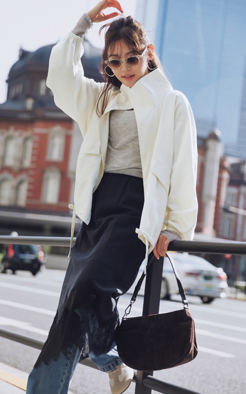 トレンドアウターコーデ