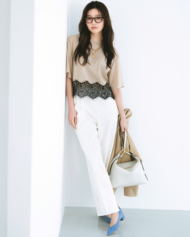 レースアイテムコーデ