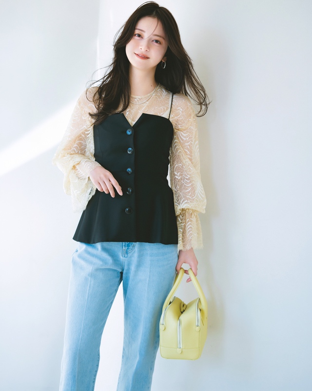 レースアイテムコーデ