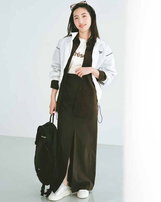 春トレンドコーデ