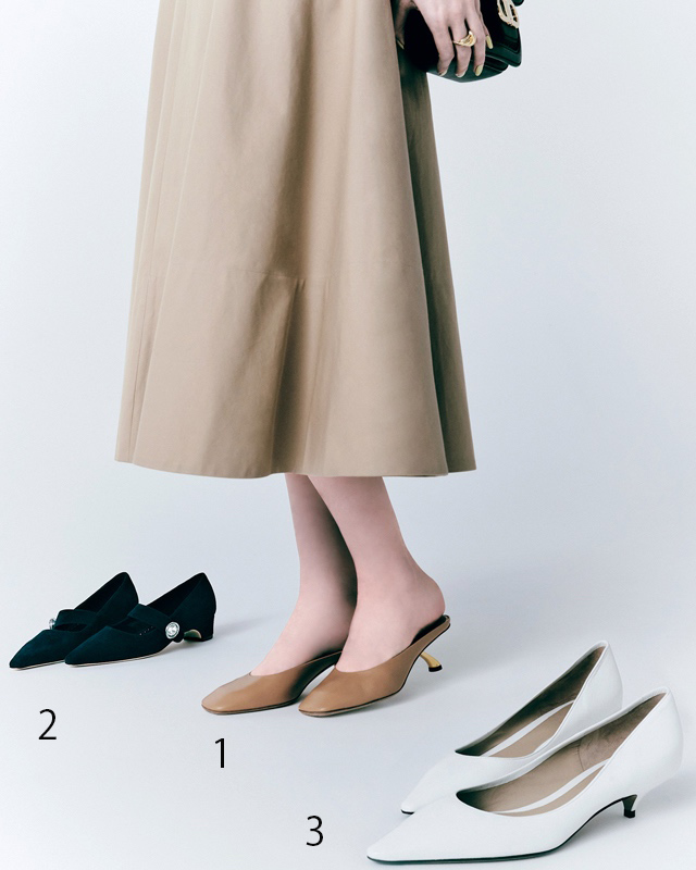 春シューズコーデ