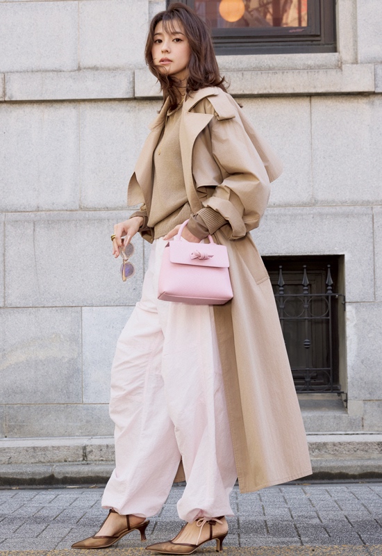 パステルカラーコーデ