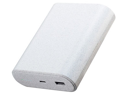 エレコム　ナトリウムイオンモバイルバッテリー DE-C55L-9000 ￥9,980（編集部調べ）