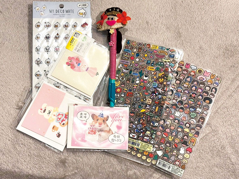 食料品メーカー勤務・志村美咲さん 文房具