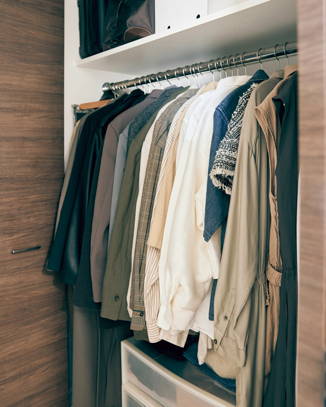 宮本舞さんのクローゼット