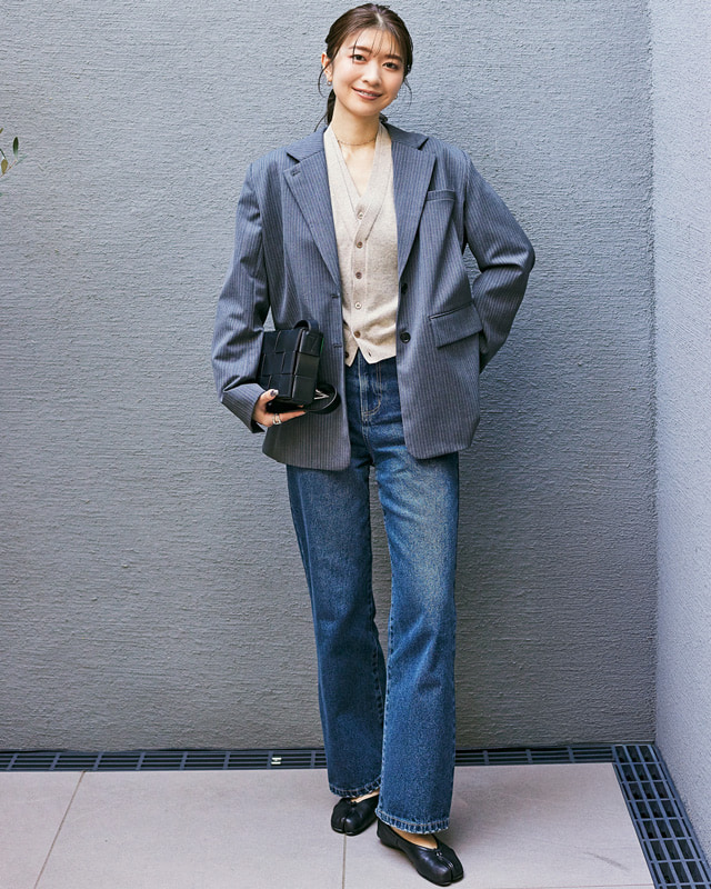 水上さんのクローゼットコーデ